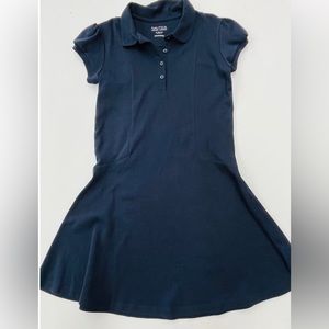 Girls Nautica Uniform Dress 8